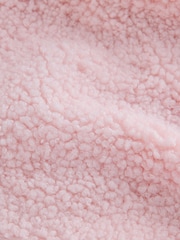 Baker by Ted Baker Pink 3 In 1 Borg Quilted Gilet Coat - Image 13 of 16