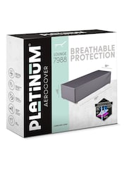 Pacific Anthracite Garden Sunbed Aerocover - Image 1 of 6