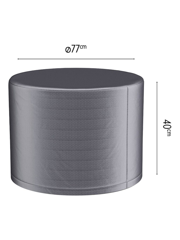 Pacific Anthracite Garden Firetable Aerocover Round - Image 2 of 6 Pacific Anthracite Garden Firetable Aerocover Round - Image 2 of 6