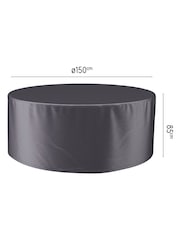 Pacific Anthracite Garden Set Aerocover Round - Image 2 of 6