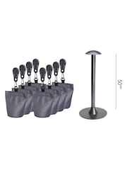 Pacific Anthracite Outdoor Cover Support Pole Set - Image 3 of 4