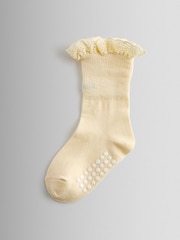 JoJo Maman Bébé Cream Socks - Image 3 of 4
