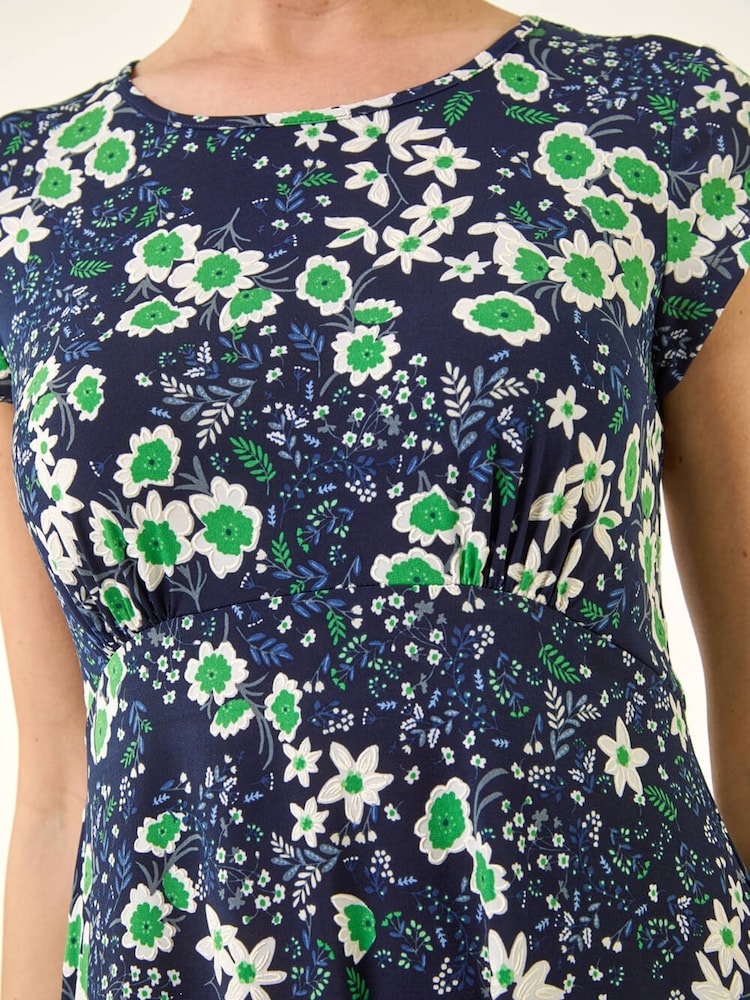 Roman Geblümtes Midi-Freizeitkleid - Bild 6 von 6 Roman Geblümtes Midi-Freizeitkleid - Bild 6 von 6
