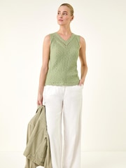 Pleteni prsluk od rimskih kapica - Slika 2 od 5