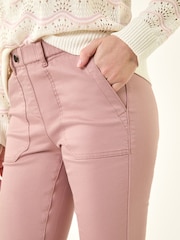 Roman Pink Utility Stretch Denim Trousers - Image 5 of 5