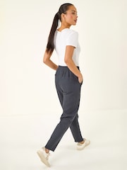 رمادي - بنطلون بخصر قابل للتمدد من Roman - Image 1 of 5