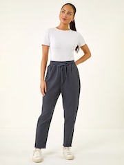 رمادي - بنطلون بخصر قابل للتمدد من Roman - Image 2 of 5