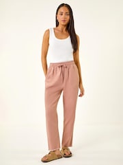 وردي - بنطلون بخصر قابل للتمدد من Roman - Image 2 of 5