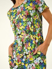 Roman Petite Floral Print Pocket Dress - 圖片 6/6