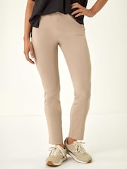 Roman Natural Petite Bengaline Stretch Trousers - Image 4 of 5