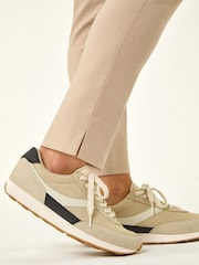 Roman Natural Petite Bengaline Stretch Trousers - Image 5 of 5