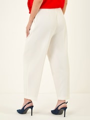 Roman White Petite Ankle Grazer Smart Stretch Trousers - Image 3 of 5