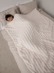 Faux Fur Weighted Blanket - Bild 2 von 3