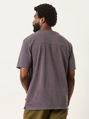 FatFace Alton Charcoal Grey Short Sleeve T-Shirt - Image 4 of 8