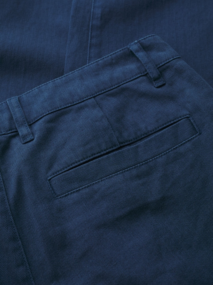 Seasalt Cornwall Blue Helmsman Trousers - Image 5 of 5 Seasalt Cornwall Blue Helmsman Trousers - Image 5 of 5