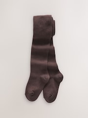 Şokoladlı Qəhvəyi Mink və Tünd Krem - Pambıqla zəngin Tights 3 paketi - 6şəkildən 2 şəkil