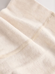 Oatmeal Cream Cotton Rich Single Tights - Image 2 of 3