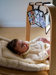 Etta Loves Black Fern Print Sensory Hanging Activity Squares 3 Pack - Image 10 of 11