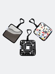 Etta Loves Black Fern Print Sensory Hanging Activity Squares 3 Pack - Image 3 of 11