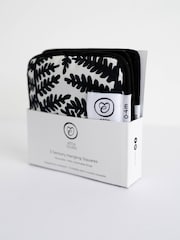 Etta Loves Black Fern Print Sensory Hanging Activity Squares 3 Pack - Image 6 of 11