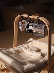 Etta Loves Black Fern Print Sensory Hanging Activity Squares 3 Pack - Image 9 of 11