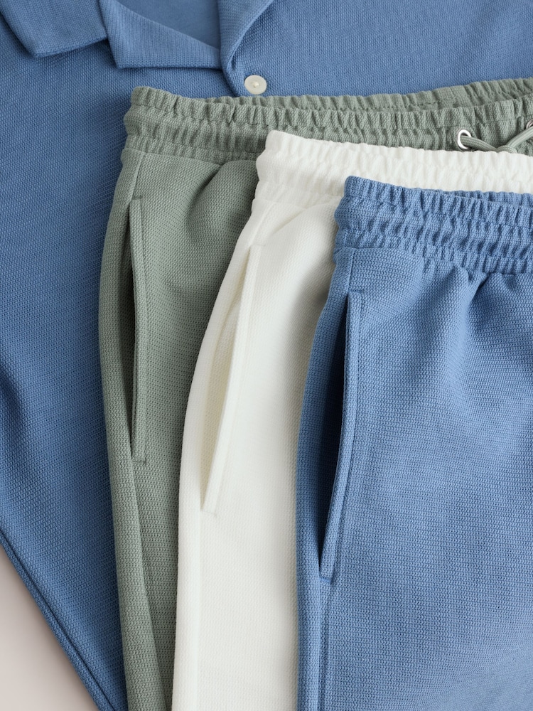 Verde/azul/crudo - Jersey Shirt and Shorts Set 3 Pack - Imagen 9 de 9 Verde/azul/crudo - Jersey Shirt and Shorts Set 3 Pack - Imagen 9 de 9