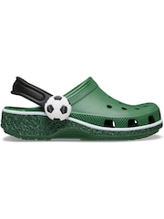 Crocs Green Kids Classic Football Turf Clogs - Image 1 of 6