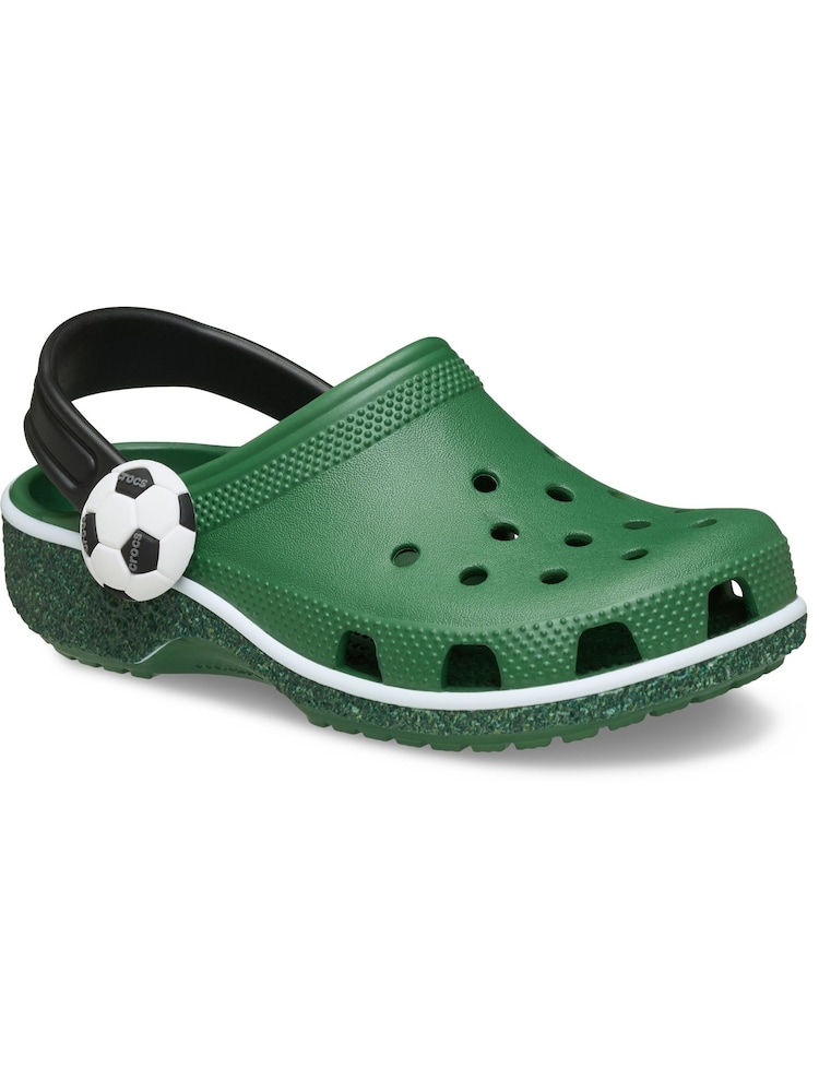 Crocs Green Kids Classic Football Turf Clogs - Image 2 of 6