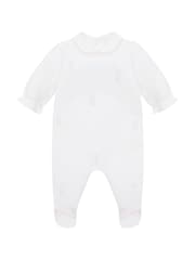 وردي ـ لباس قطعة واحدة مطرَّز بأرنب بياقة وقبّعة Lucy من Emile Et Rose - Image 3 of 6