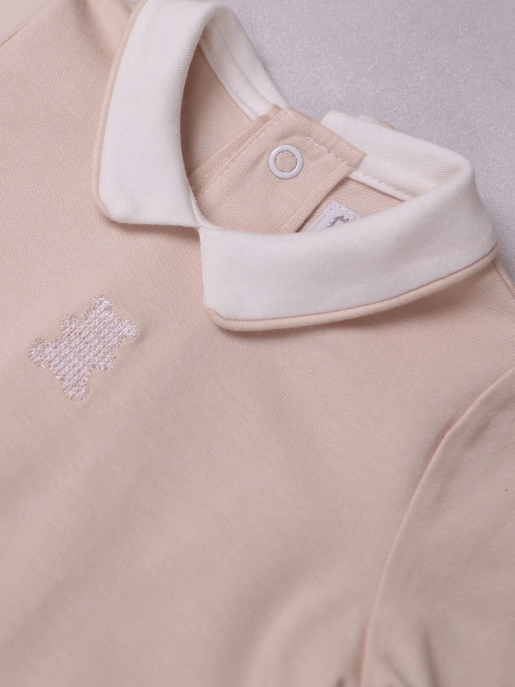 Emile Et Rose Lionel All-In-One with Collar Embroidered Bears & Hat - Image 6 of 6