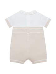 Emile Et Rose Lowe Knitted 2 in1 Romper with Braces & Mock Shirt - Image 3 of 4