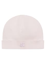 Emile Et Rose Pink Loretta All-In-One with Floral Embroidered Mock Front Opening Collar & Hat - Image 6 of 6