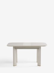 Light Evie Oak Effect 4 to 6 Round Seater Extending 4 to 6 Seater Dining Table - Image 9 of 9