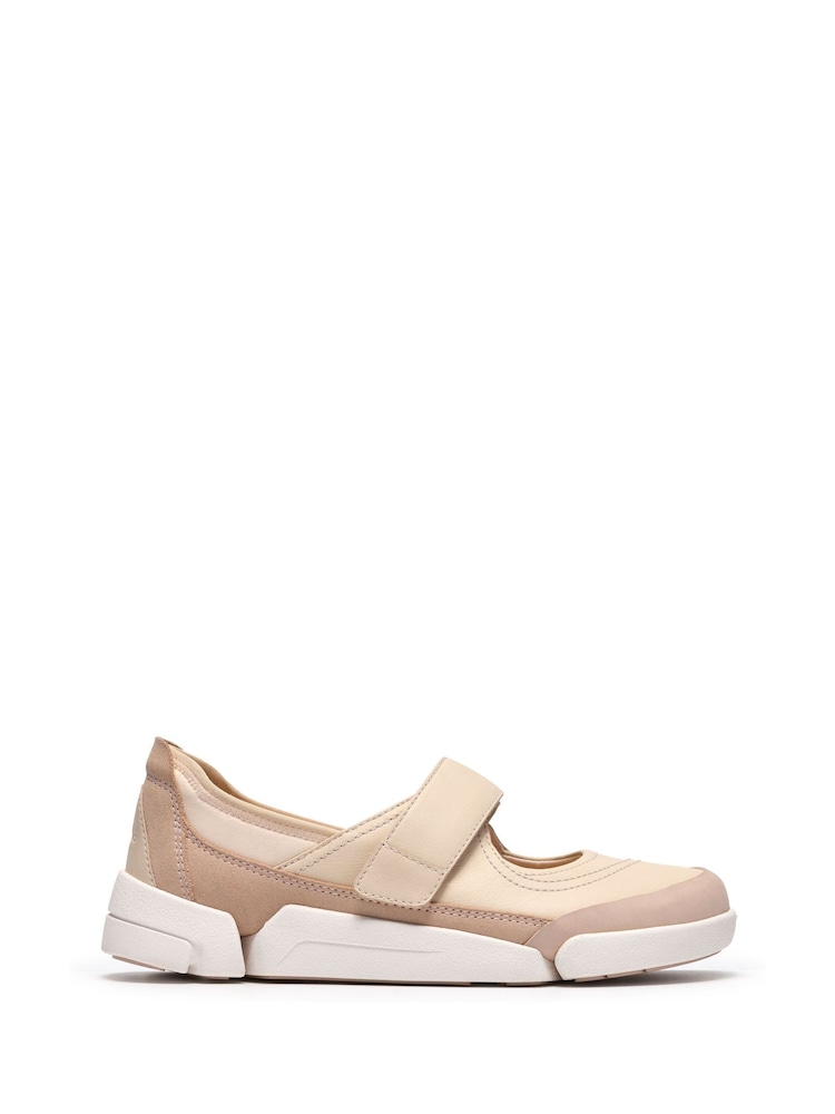 Clarks Pink Trigenic2 Bar Trainers - Image 1 of 6 Clarks Pink Trigenic2 Bar Trainers - Image 1 of 6