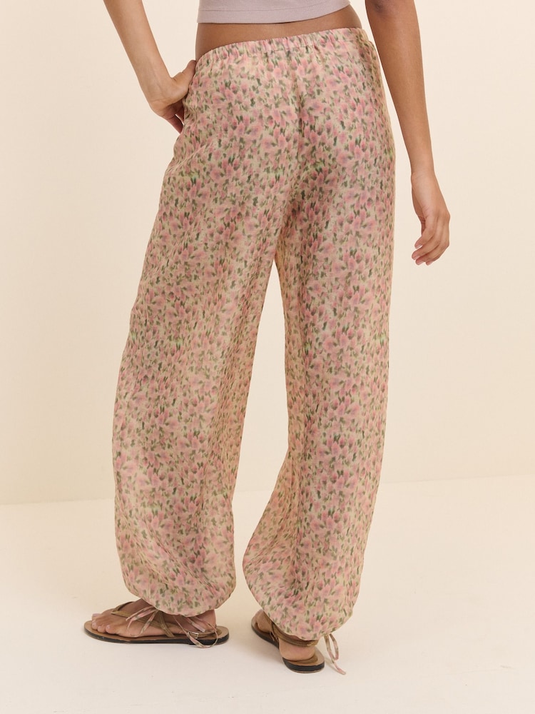 Nobodys Child Pink Violet Cuffed Trousers - Image 2 of 5 Nobodys Child Pink Violet Cuffed Trousers - Image 2 of 5