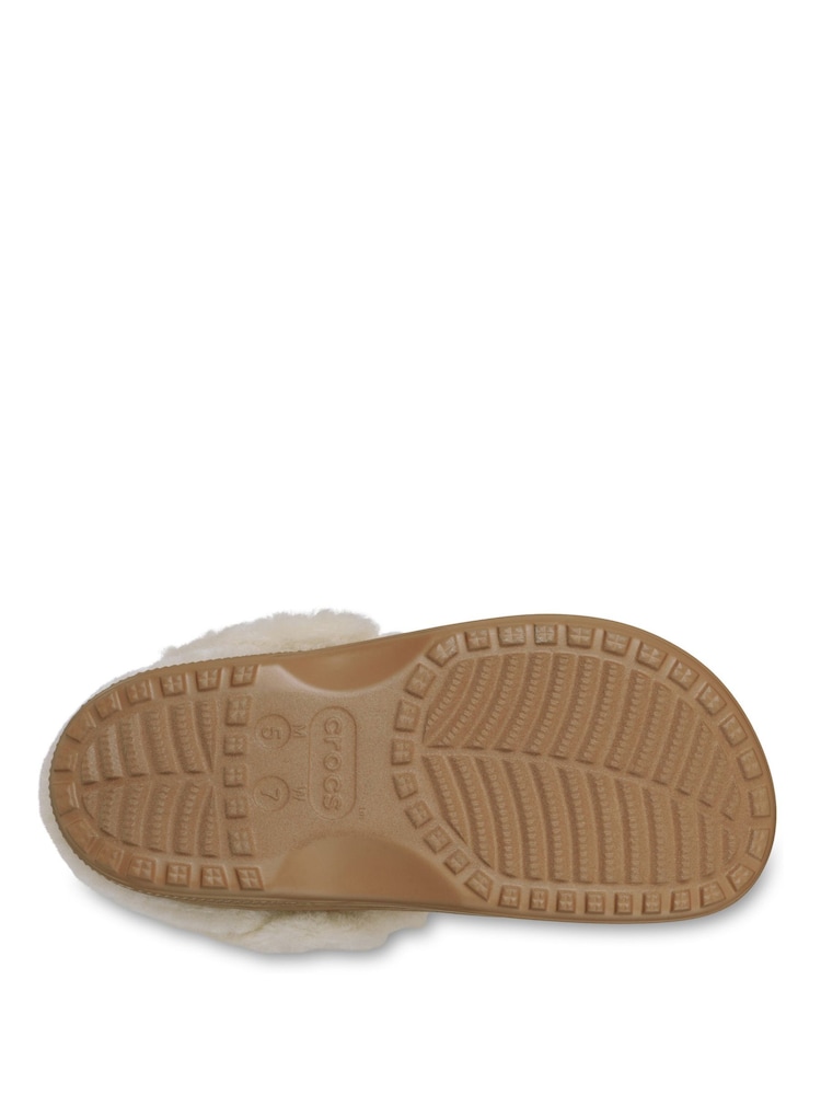 Crocs Brown Classic Unfurgettable Suede Clogs - Image 6 of 6 Crocs Brown Classic Unfurgettable Suede Clogs - Image 6 of 6