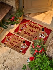 Cath Kidston Red Merry and Bright Doormat - Image 2 of 5