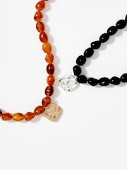 Narandžasti - Mint Velvet Beaded Charm ogrlica - Slika 4 od 5