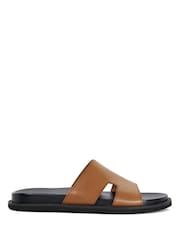 Dune London Brown Ishaa Smart Sandals - Image 1 of 5
