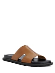 Dune London Brown Ishaa Smart Sandals - Image 3 of 5