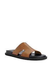 Dune London Brown Ishaa Smart Sandals - Image 8 of 10