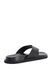 Dune London Black Irvin Smart Sandals - Image 3 of 5