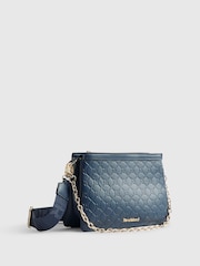 River Island תיק עם רצועת שרשרת צולבת ועיטור מוטבע - תמונה 1 מתוך 6