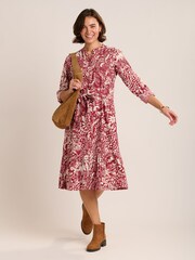 Brakeburn Red Alise Dress - Image 1 of 6