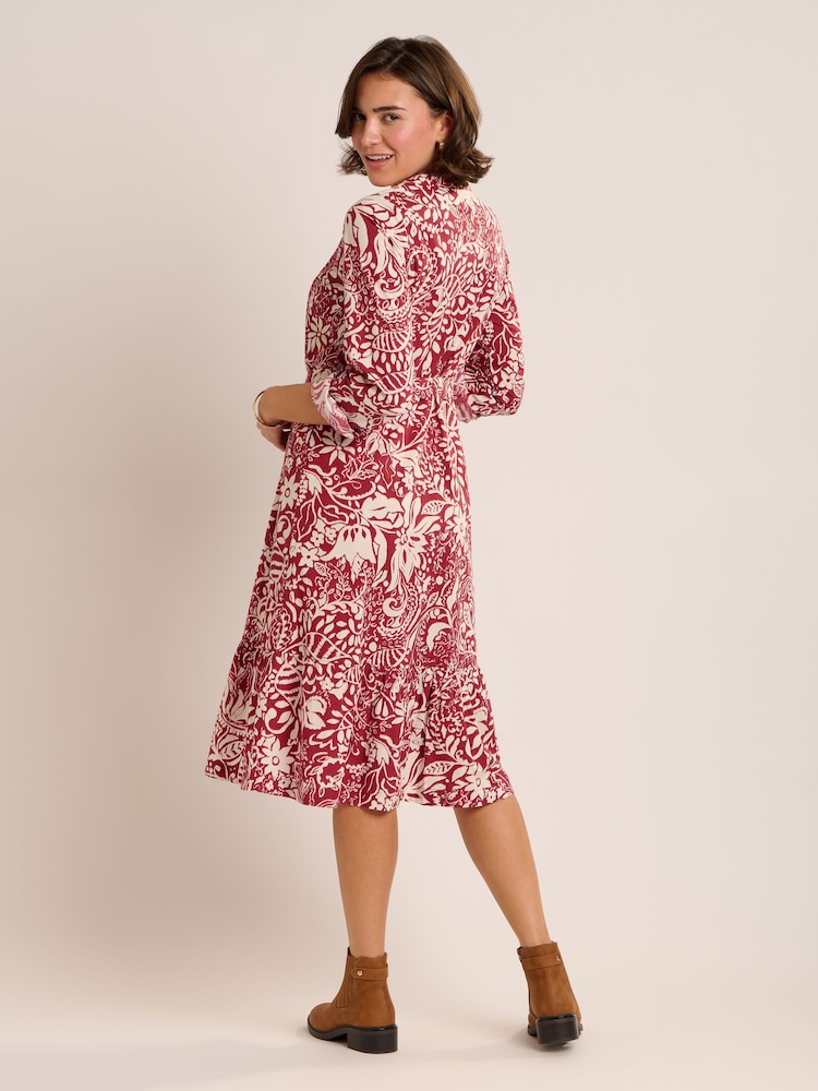 Brakeburn Red Alise Dress - Image 2 of 6