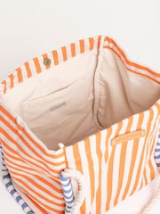 Brakeburn Pink Deck Stripe Beach Bag - Image 3 of 4