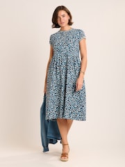 Brakeburn Blue Alexia Dress - Image 4 of 6