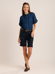 Brakeburn Blue Deena Chino Shorts - Image 4 of 6