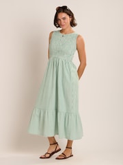 Brakeburn Green Trinn Dress - Image 1 of 6