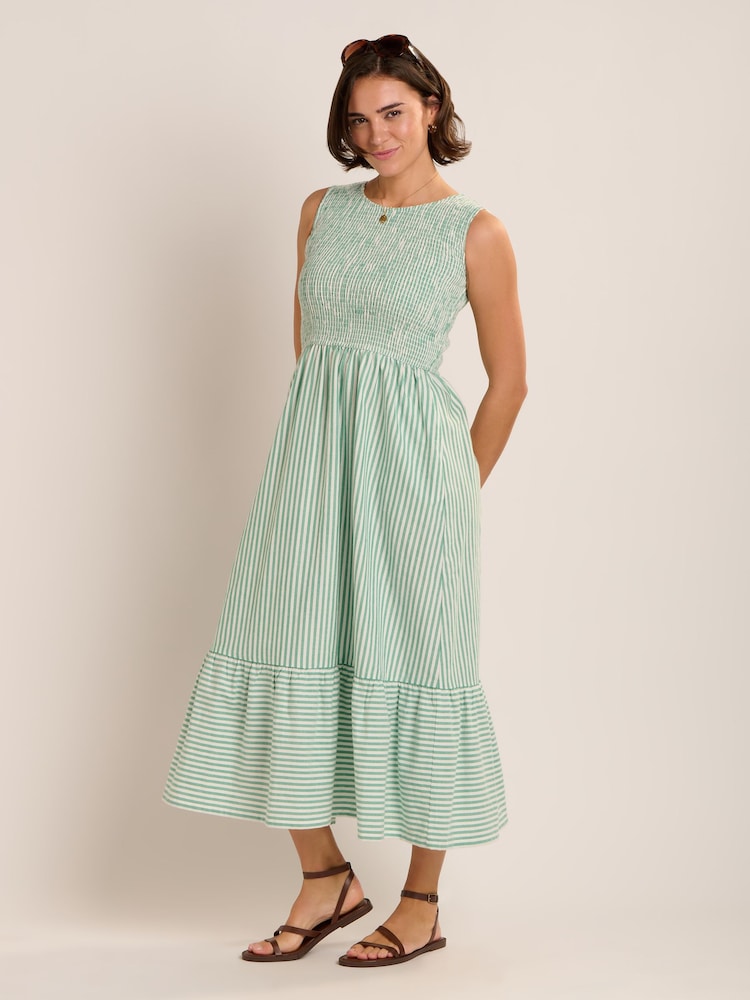 Brakeburn Green Trinn Dress - Image 1 of 6